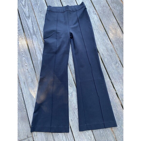SPANX THE PERFECT BLACK HI-RISE FLARE Pants Women’s L - Picture 1 of 10